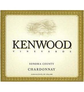 Kenwood Chardonnay Sonoma County 2010 375ML Wine