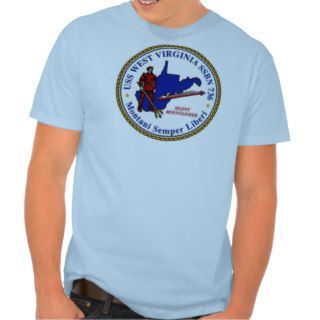 West Virginia /  SSBN736 / Hanes Nano T. Shirt
