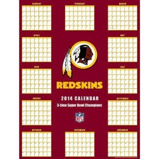 (22x29) Washington Redskins   2014 Giant Poster Calendar   Prints