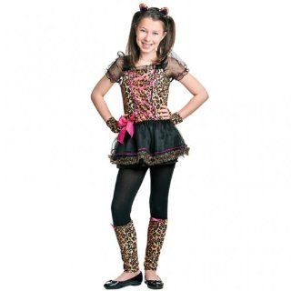 Fancy Dress   Girls Precious Leopard Costume   Age 6 8 Years Toys & Games