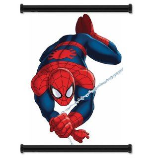 Spiderman Comic Fabric Wall Scroll Poster (16 x 24) Inches   Prints