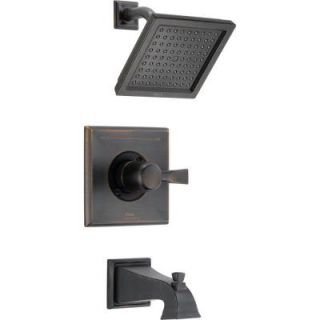 Delta Dryden Tub and Shower Faucet Trim Kit Only in Venetian Bronze (Valve not included) T14451 RB