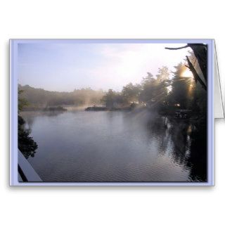 Early Fall   1000 Islands Canada Greeting Cards