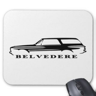 1962 Plymouth Belvedere Classic Car Design Mousepads