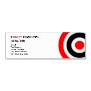 Target Business Cards