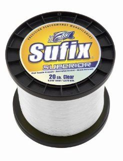 Sufix Superior Fishing Lines  Monofilament Fishing Line  Sports & Outdoors