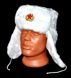 Hat Russian Army White, SMALL 