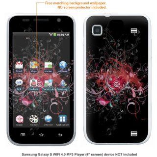 Protective Decal Skin Sticke for Samsung Galaxy S WIFI Player 4.0 Media player case cover GLXYsPLYER_4 468 Cell Phones & Accessories