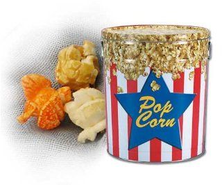 6.5 Gallon Buttery Cheddar Cheese Popcorn Tin   Popcorn  Grocery & Gourmet Food