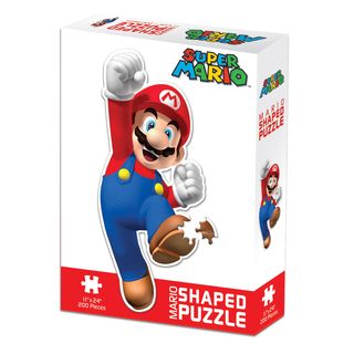 Mario Shaped 200 piece Puzzle USAopoly Puzzles