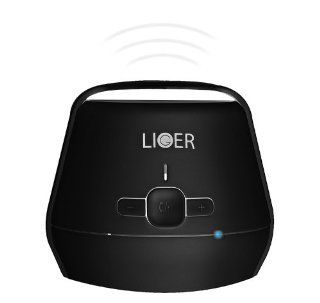 Liger NFC Mini Portable Bluetooth Speaker With Hands Free Calling Built In Microphone and Volume Control   Works With Apple and Android Devices (Black) Cell Phones & Accessories