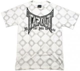 Bando S/S Guys T shirt in White by Tapout Clothing, Size XX Large Clothing