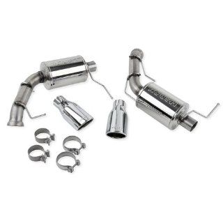 Roush 421145 Dual Axle Back Exhaust Kit with Round Tips for Mustang 3.7L Automotive