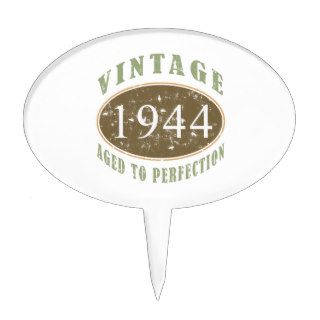 1944 Vintage 70th Birthday Cake Toppers