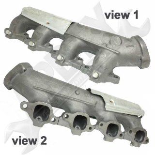 APDTY 12551443 Exhaust Manifold Cast Iron Assembly Fits Right Passenger Side Of 1985 1997 Chevy/GMC 7.4L Big Block 454 V8 Engine (Can Be Used On Custom Vehicles w/ 454 Big Block Engines If No Clearance Issues) Automotive