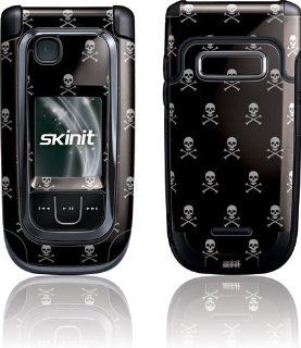 Skull Art   Skull and Crossbones (grey)   Nokia 6263   Skinit Skin Electronics