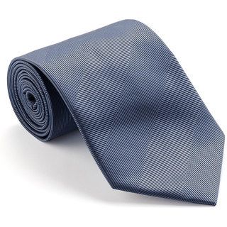Platinum Ties Men's 'Smooth Blue' Striped Tie Platinum Ties Ties