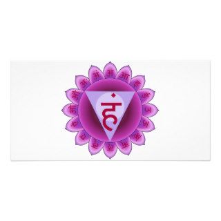 The 5th Primary Chakra Purple Vishuddha Photo Cards