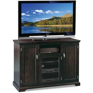 Chocolate Bronze Tinted 50 Inch TV Stand & Media Console KD Furnishings Entertainment Centers
