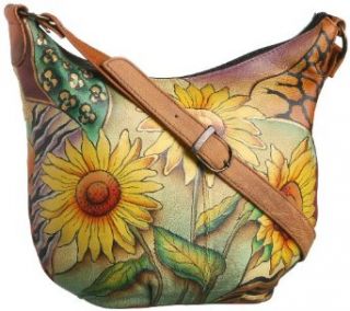 Anuschka 471 Shoulder Bag,Sunflower Safari,One Size Clothing