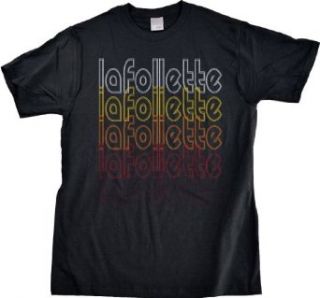 LA FOLLETTE, TENNESSEE Retro Vintage Style Adult Unisex T shirt Clothing