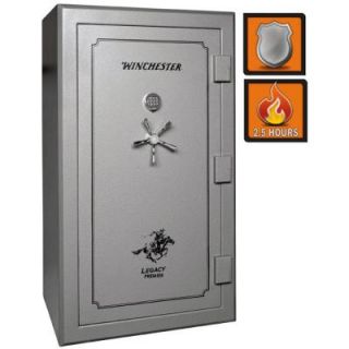 Winchester Safes Legacy Premier 53 Fire Safe Electronic Lock 54 Gun Granite Gloss L 7242 53 11 E
