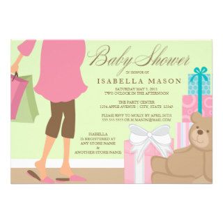 5 x 7 Mommy To Be  Baby Shower Invite