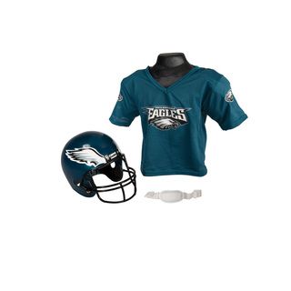Philadelphia Eagles NFL Helmet and Jersey Set Franklin Sports Dress Up
