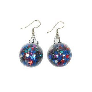 Christmas Earrings confetti (multi jewel tone) Clothing