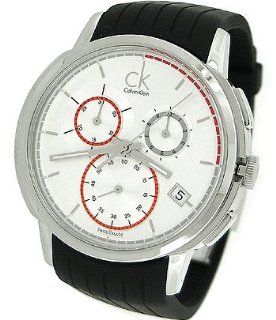 Calvin Klein Quartz Drive Gents Silver Chronograph Dial Men's Watch K1V27926 Calvin Klein Watches