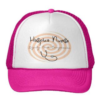 Hospice Nurse "Dignity Care Compassion" Hats