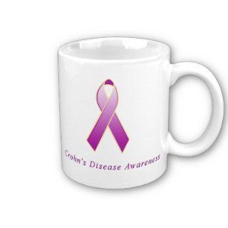 Crohn's Disease Awareness Ribbon Coffee Mug  