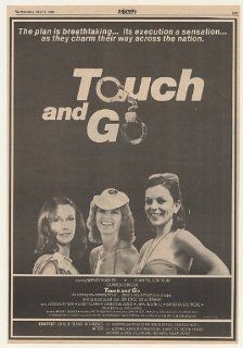 1980 Wendy Hughes Touch and Go Movie Trade Print Ad (Movie Memorabilia) (48117)  