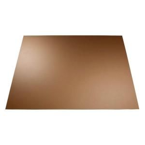 Fasade Flat Panel 2 ft. x 2 ft. Panel Argent Bronze Lay in Ceiling Tile L69 28