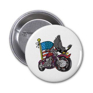 American Biker Eagle Pins