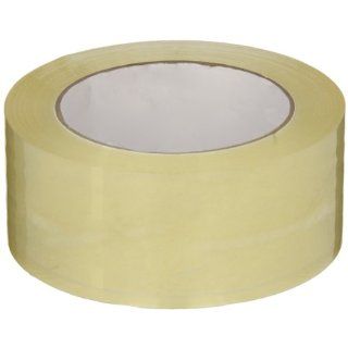 Intertape 400 Emulsion Acrylic Medium Grade Adhesive Tape, 0.053mm Thick x 100m Length x 48mm Width, Clear (Case of 36 Rolls)