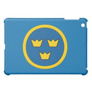 Swedish Three Crowns Flygvapnet iPad Mini Covers