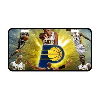 INDIANA PACERS Metal License Plate Frame LP 477  Sports Fan License Plate Frames  Sports & Outdoors
