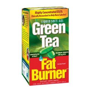 Green Tea Fat Burner, Natural ingredients, Powerful antioxidant blend, 200 Count Health & Personal Care
