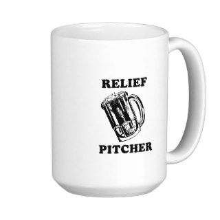 RELIEF PITCHER T shirt Coffee Mugs
