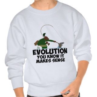 Funny evolution sweatshirts
