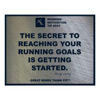 Running Motivation Tip #041 Print