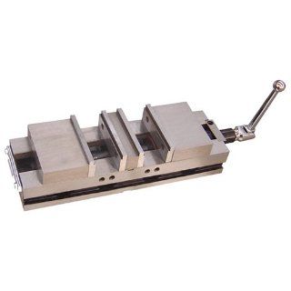 TTC Double Lock Precision Milling Machine Vise   Jaw Width 6.3" (160mm)   Jaw Depth 2" (50mm) Max Opening 4" (100mm)