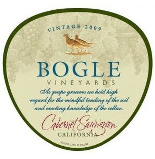 2009 Bogle   Cabernet Sauvignon California Wine