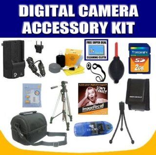 2GB Deluxe Accessory Kit For Nikon Coolpix S220, S230 Digital Cameras with Exclusive Complimentary FREE Super Deal Micro Fiber Cleaning Cloth Electronics