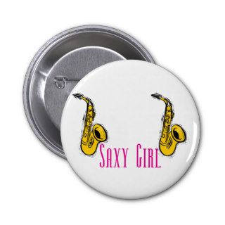 SAXY Girl Pink Saxophone Players Design