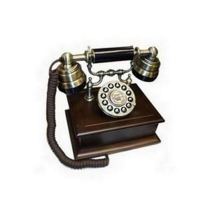 Paramount Corded 1904 Bernita Phone System with Faux Rotary Dial PMT BERNITA