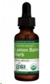 Gaia Herbs Organic Lemon Balm 1 oz Health & Personal Care