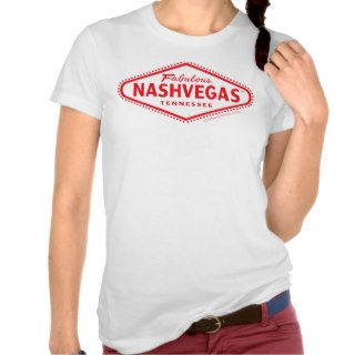 Fabulous NASHVEGAS TM Diamond Logo (reversed) T shirt