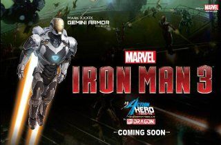 Dragon Models Iron Man 3 Iron Man Mark XXXiX Startboost Armor Vignette Action Figure Toys & Games